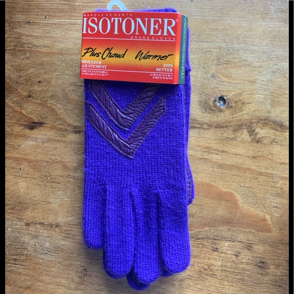 SOLD Isotoner Aris classic Stretch Knit Gloves - Picture 6 of 6
